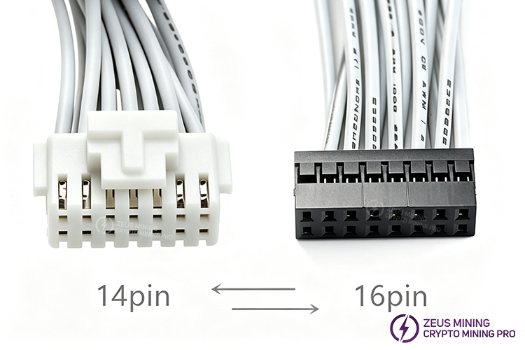 Cable de prueba para placa de hash Whatsminer de 16 a 14 pines Cable de prueba para placa de hash Whatsminer de 16 a 14 pines