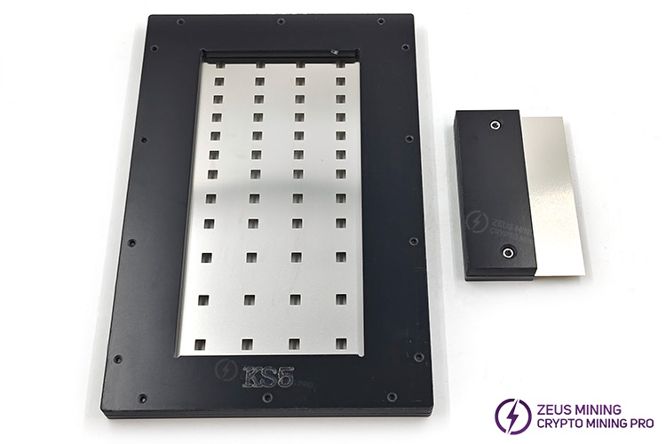 Plantilla para pasta térmica de Antminer KS5 y KS5 Pro