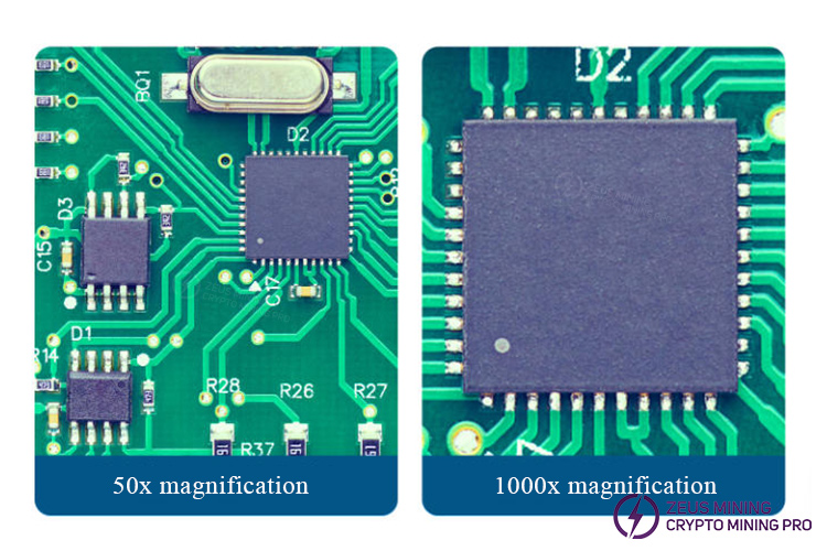 Microscopio LEYUE Z05 con ampliación de 1000x Microscopio LEYUE Z05 con ampliación de 1000x