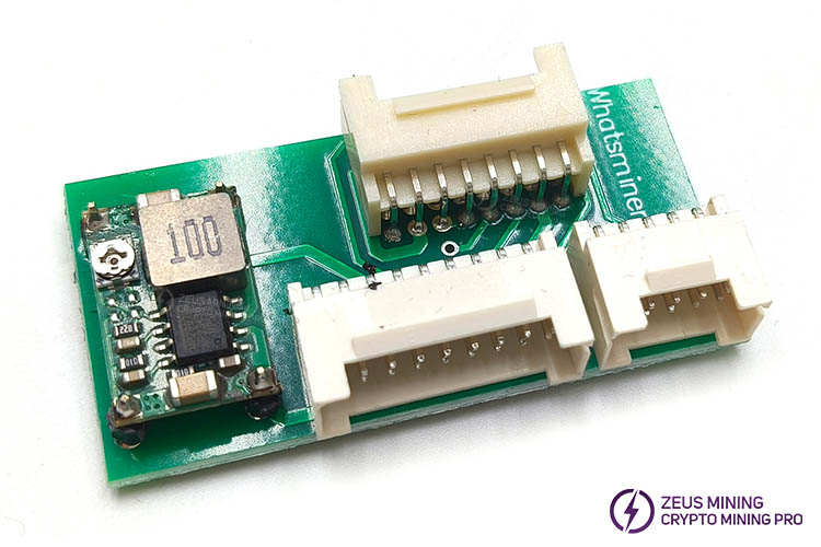 Placa de prueba para Whatsminer Hydro
