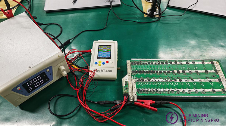 Prueba de conexión del cable de alimentación mediante PicoBT