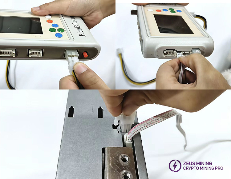 Conexión de cables en PicoBT