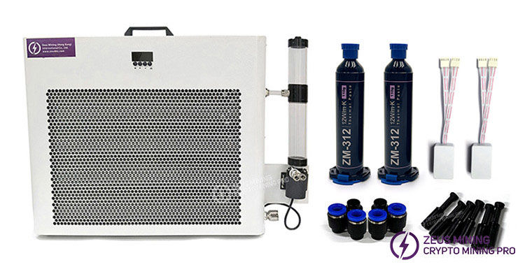 Kit de actualización de radiador de 12,8 kW para placa de refrigeración líquida S19XP