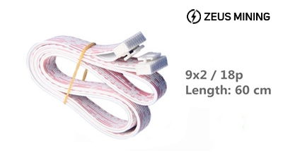 Cable de accesorio de prueba 9*2 18 patillas 60 cm