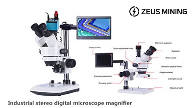 Microscopio digital estéreo