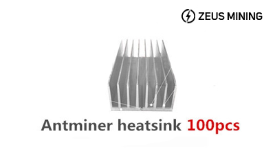 Disipadores de calor de chip de placa hash Antminer