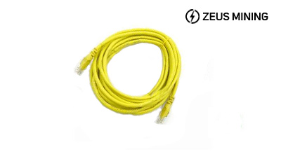 Category 5e 8-core Gigabit Ethernet cable