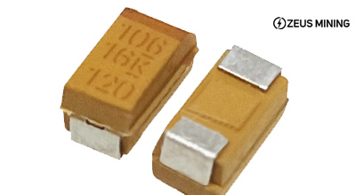 Condensador de tantalio SMD de 10 µF 16 V A