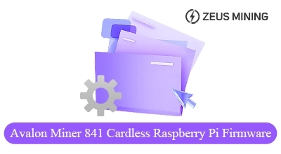 Firmware Avalon Miner 841 Raspberry Pi sin tarjeta