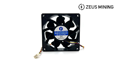 Ventilador de refrigeración KY12038B12DN 12V 2.8A para Antminer