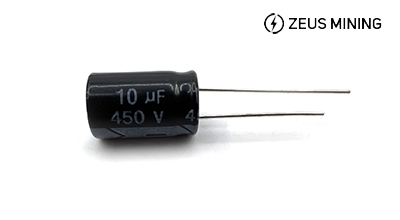 10uF 450V condensador