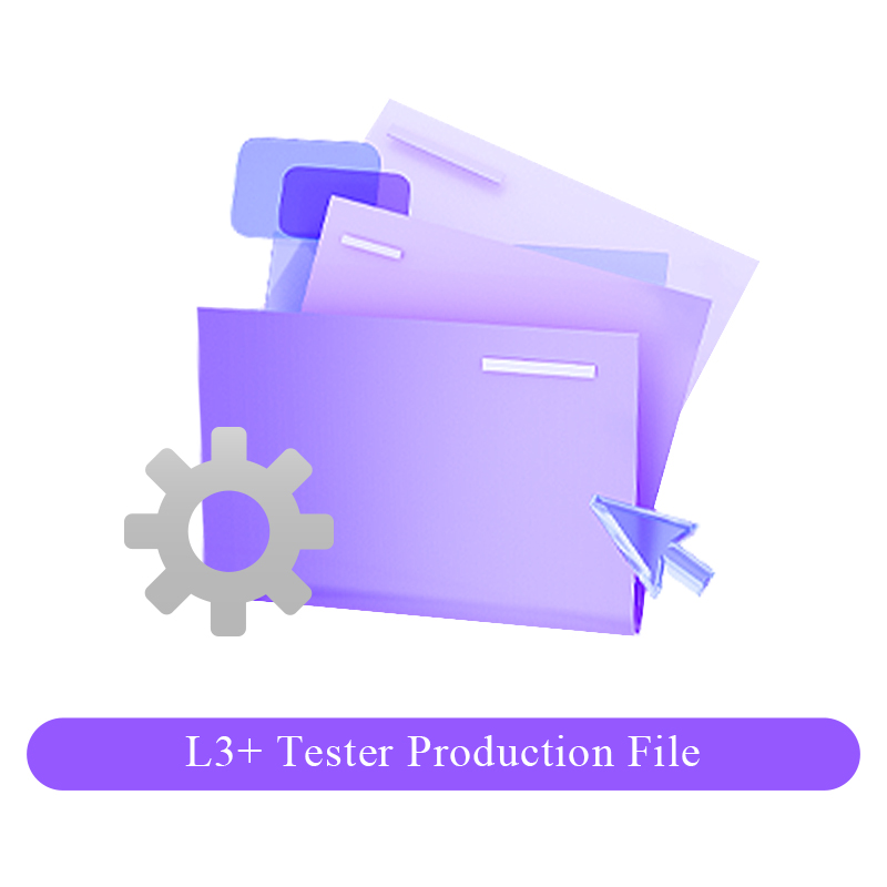 Archivo de producción de tester L3 +