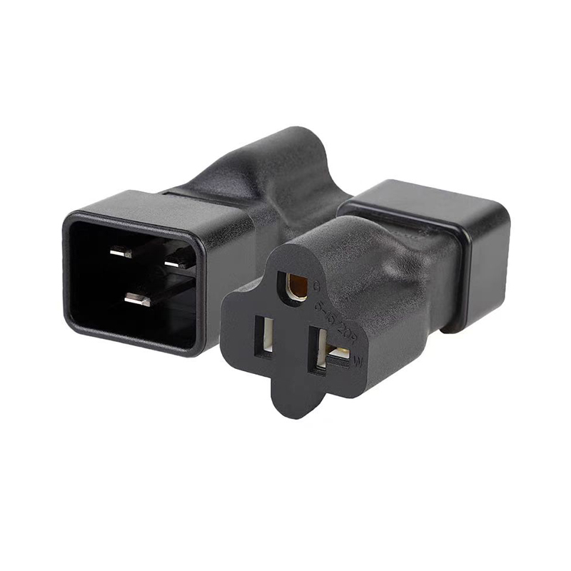 Enchufe adaptador de corriente IEC320 C14