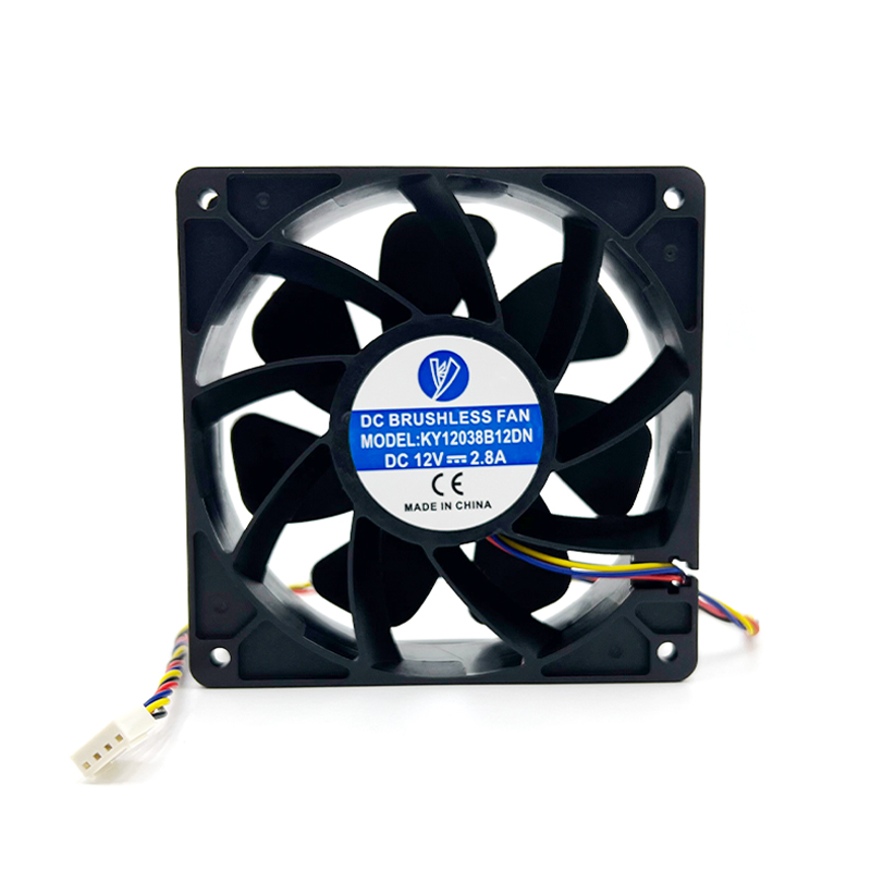 Ventilador de refrigeración KY12038B12DN 12V 2.8A para Antminer