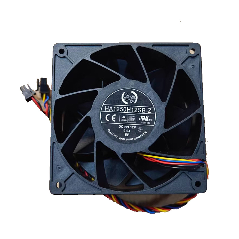 Ventilador de refrigeración HA1250H12SB-Z 12V 9.0A para minero Avalon 1346 1366 1566