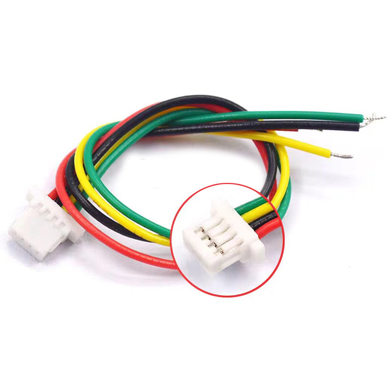 Conector de cable hembra simple JST SH1.0 4P 10cm