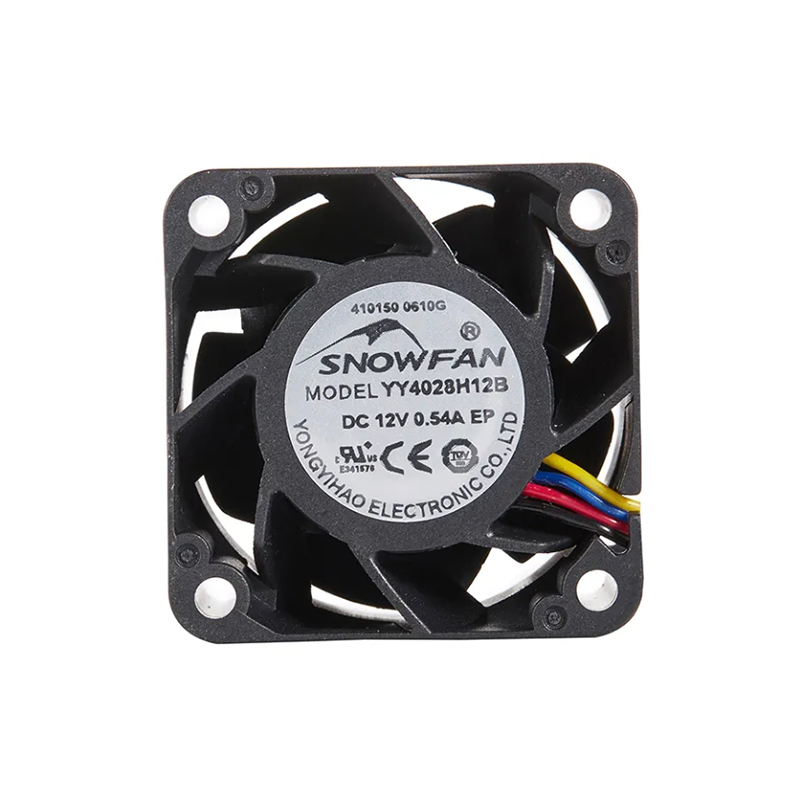 Ventilador de refrigeración SNOWFAN YY4028H12B de 12V y 0.54A y 40mm para Iceriver PSU