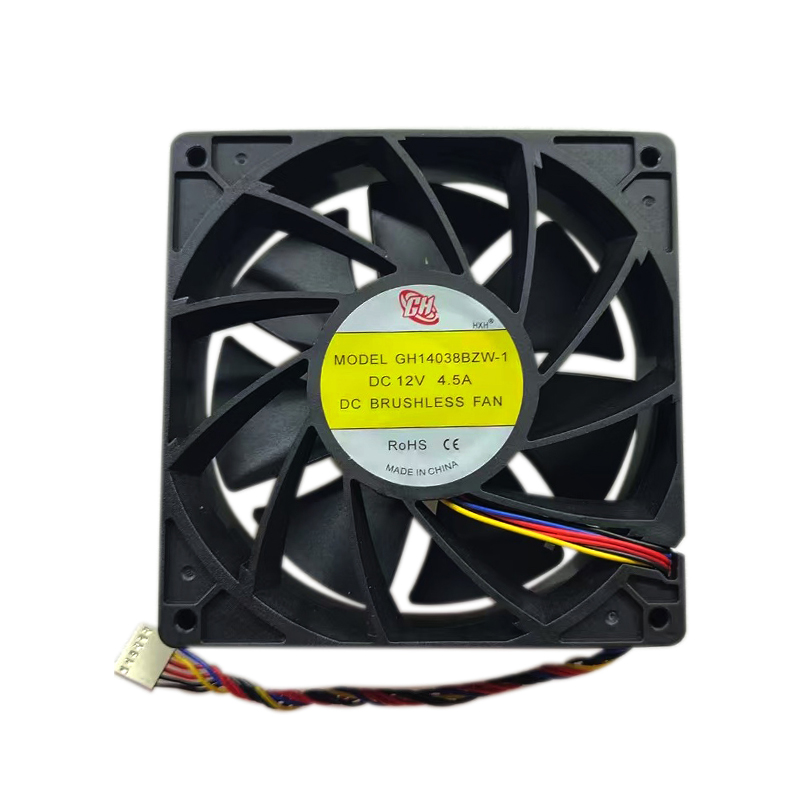 Ventilador de refrigeración GH14038BZW-1 12V 4.5A para Whatsminer