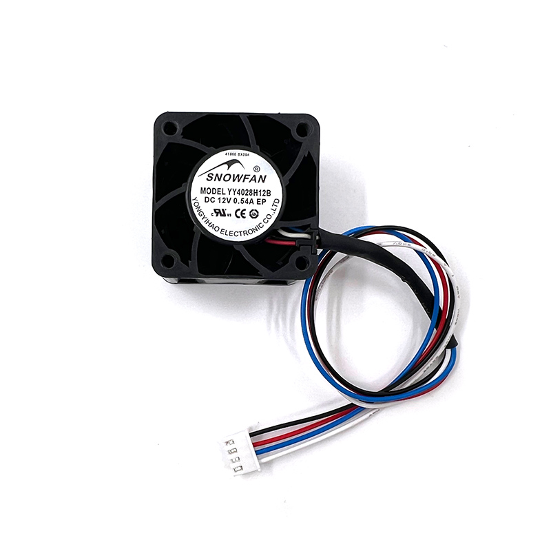 Ventilador de refrigeración SNOWFAN YY4028H12B de 12V y 0.54A y 40mm para Iceriver PSU