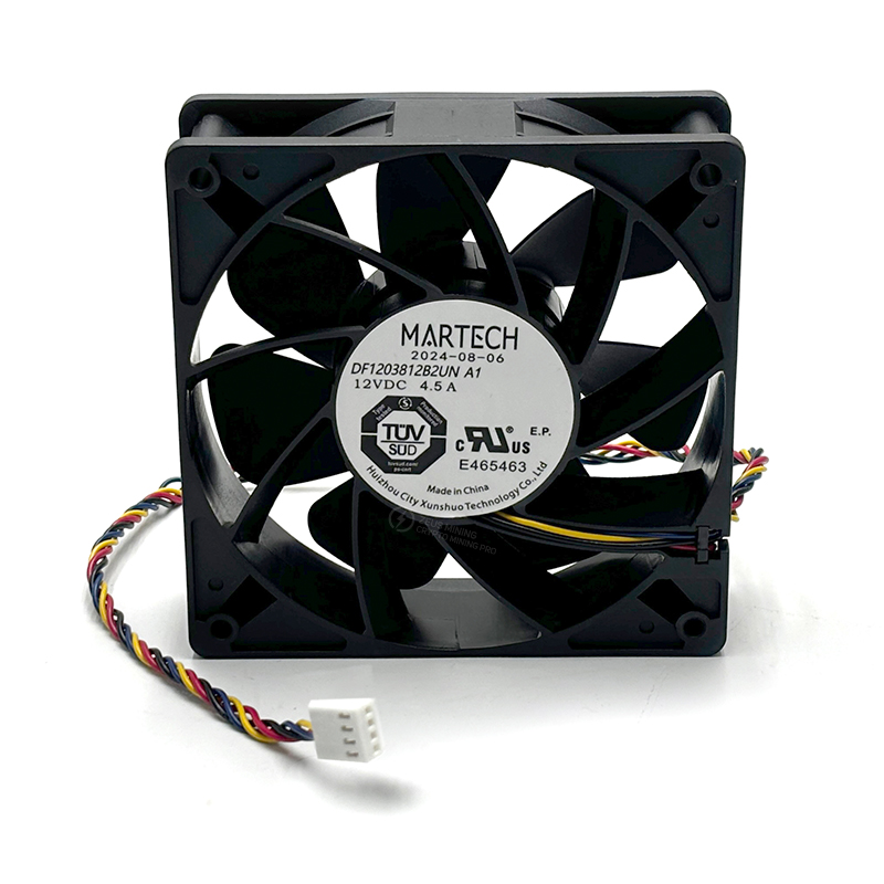 Ventilador MARTECH original 12V 4.5A 7000RPM para Antminer S19kpro S21 S19jxp KS5pro