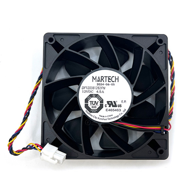 Ventilador MARTECH original 12V 4.5A 7000RPM para Antminer S19kpro S21 S19jxp KS5pro
