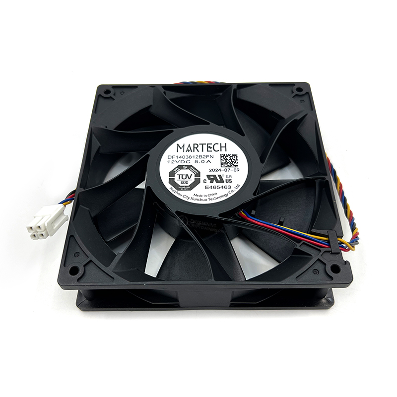 Ventilador de refrigeración Martech 12V 5A 7000RPM para Antminer S21XP S21pro S21+