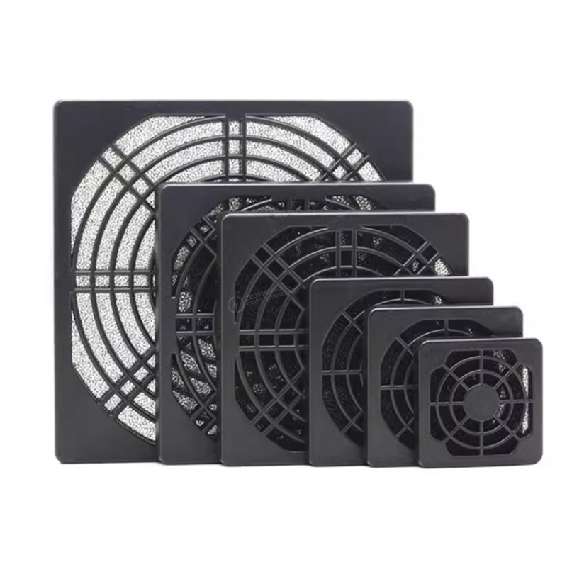 Red protectora de plástico para ventilador con filtro de 80 mm 90 mm 120 mm y 140 mm