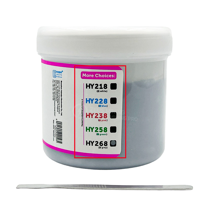 Masilla térmica de alto rendimiento HY208 HY268 8 W/mk 80 g 1 kg 2 kg