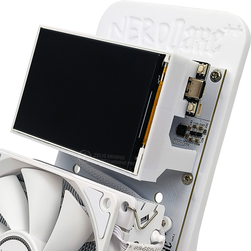 NerdMiner NerdQaxe++ 4.8TH/s BTC Minero Solo