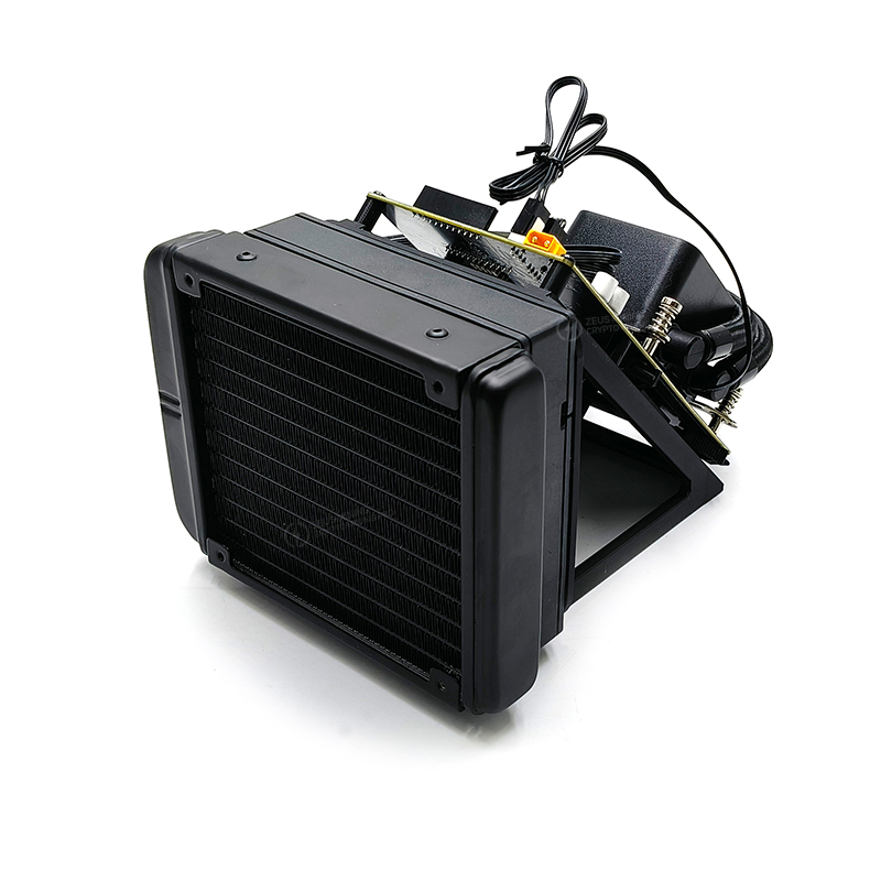 Minero Bitaxe NerdQaxe Rev 6.1 Hydro 6TH/s minero SOLO de Bitcoin