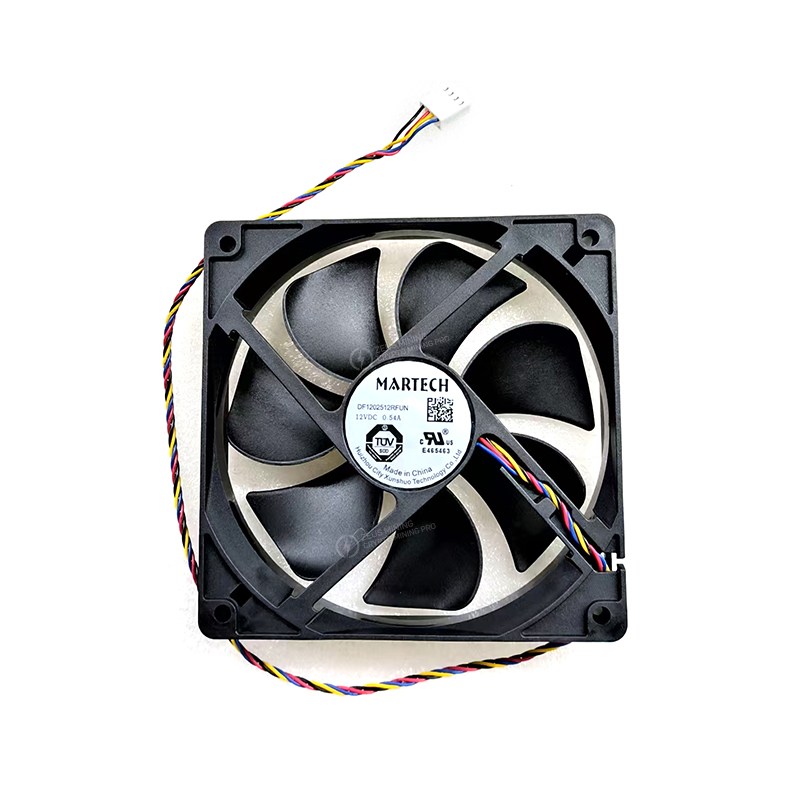 Ventilador Martech DF1202512RFUN de 12 V y 0,54 A para minero Avalon Q