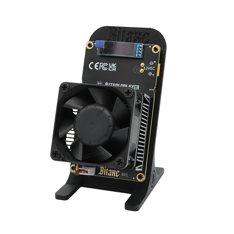 Bitsoloplayer Bitaxe 801 2.4Th/s ASIC SOLO minero