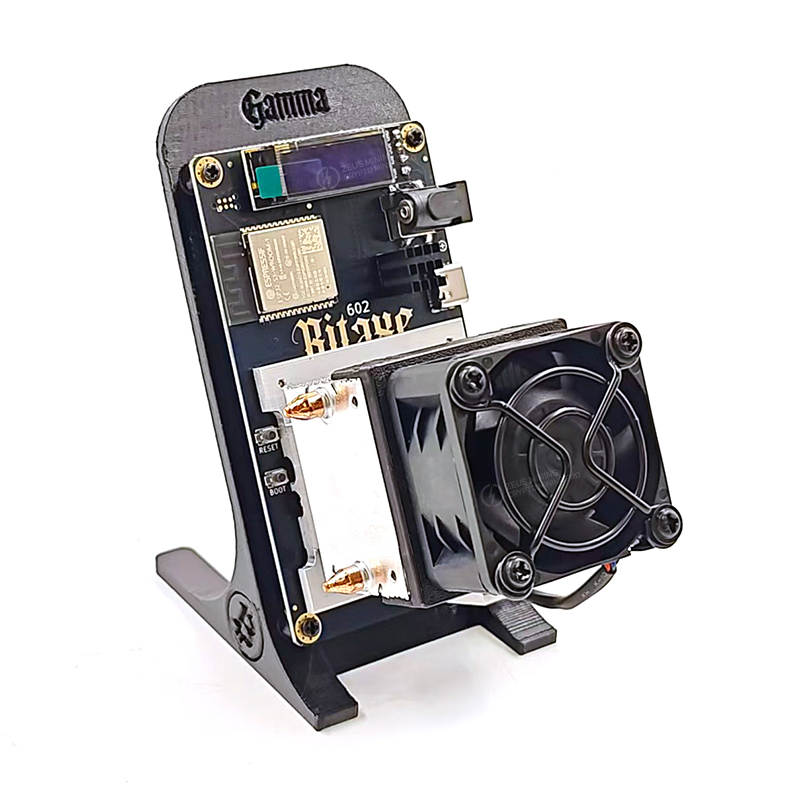 Minero ASIC Bitaxe Gamma 602 de 1,5 Th/s código abierto y para uso individual