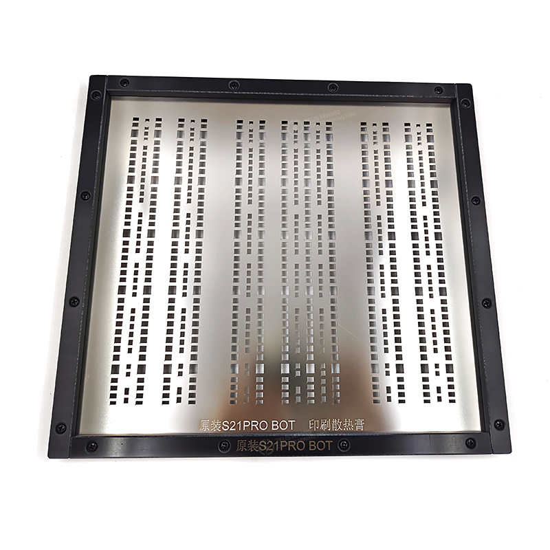 Molde de pasta térmica para placa hash Antminer S21Pro