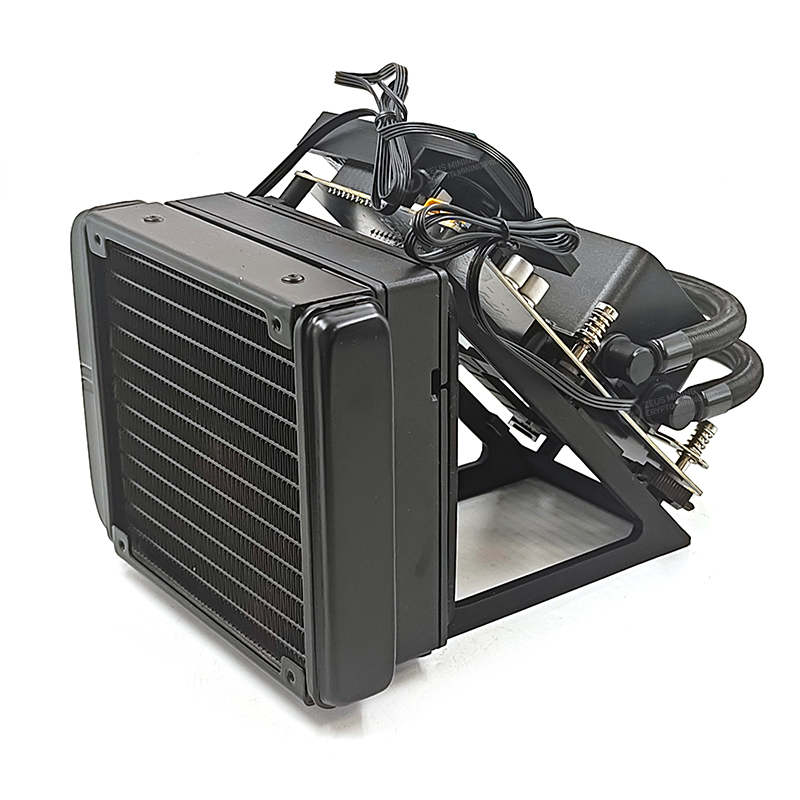 Minero Bitaxe NerdQaxe Rev 6.1 Hydro 6TH/s minero SOLO de Bitcoin