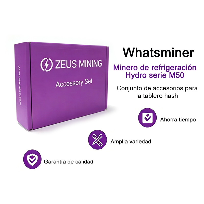 Conjunto de accesorios para la tablero hash Whatsminer M53s++ M53s M54s++