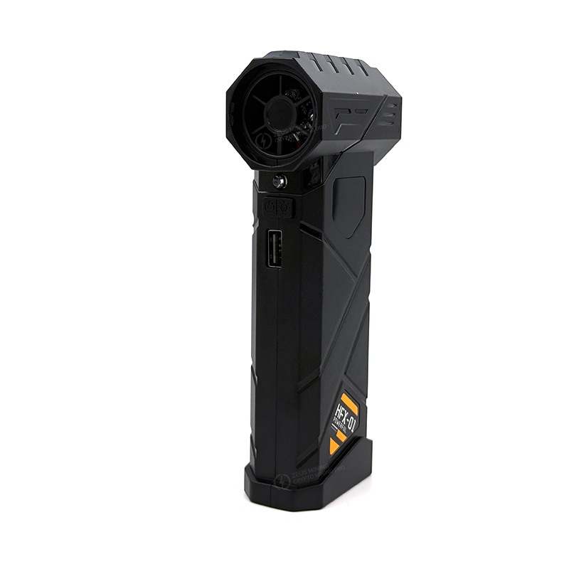 Mini ventilador turbo de alta potencia HFX-01 580.000 RPM para limpieza de polvo