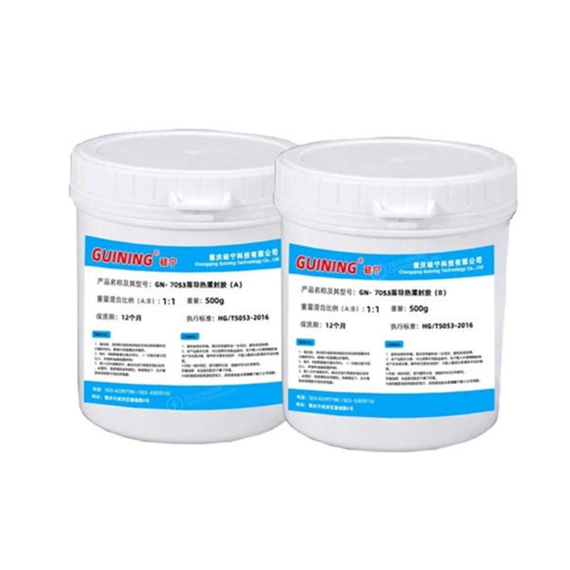 Pegamento de encapsulado GN7053 de alta conductividad térmica AB